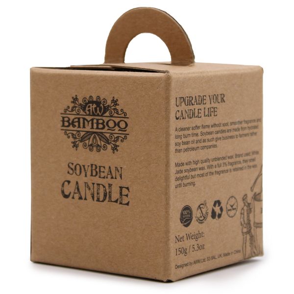 Soybean Candles - Pomegranate & Orange