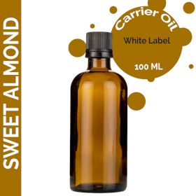 Huile d'Amande Douce - 100ml - Marque Blanche