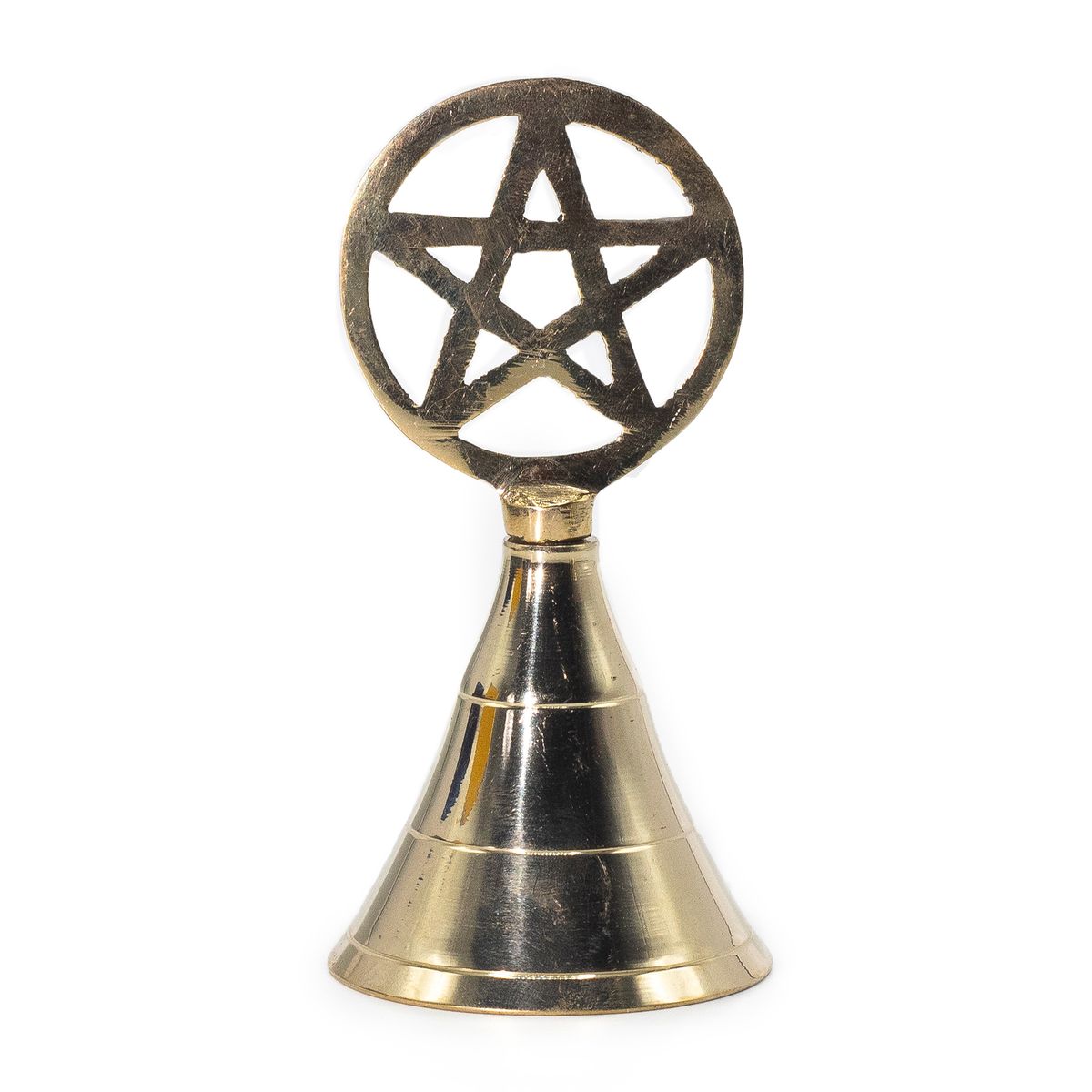 Sino de latão para altar - Pentagrama