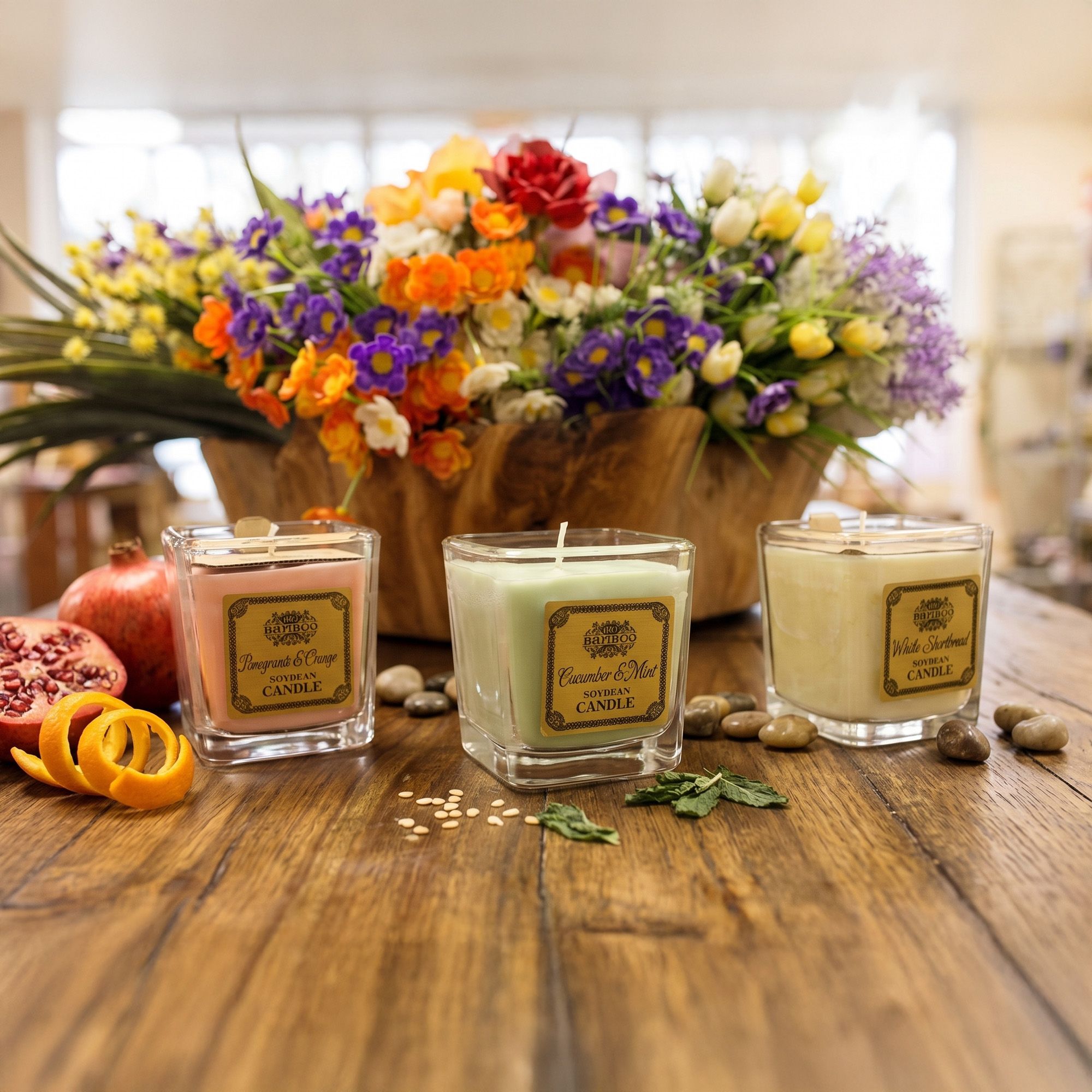 Soybean Wax Jar Candles