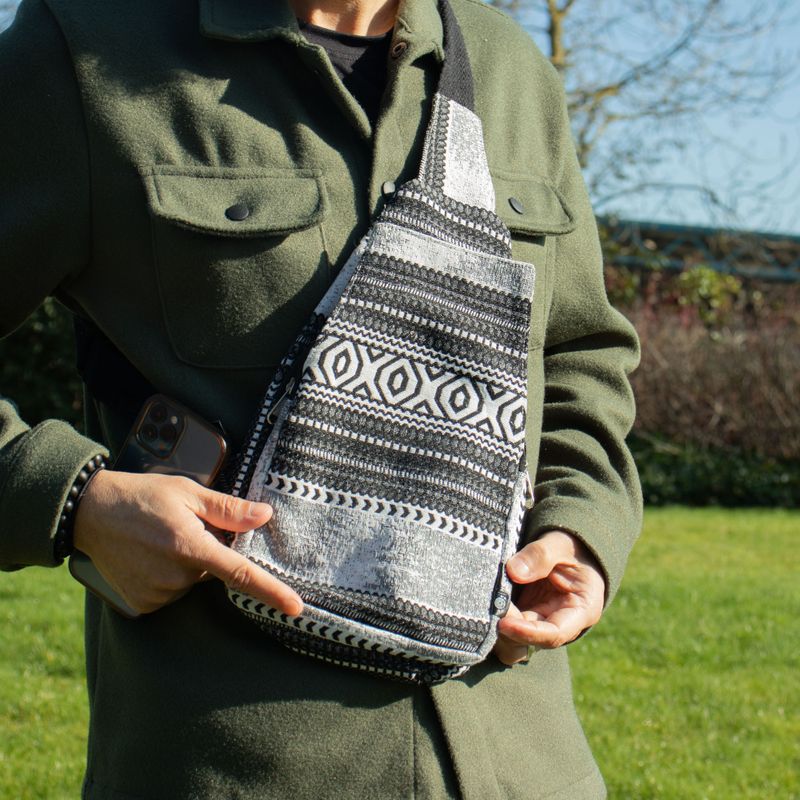 Jacquard Natural Bags - Urban Caravan - Cross Bag