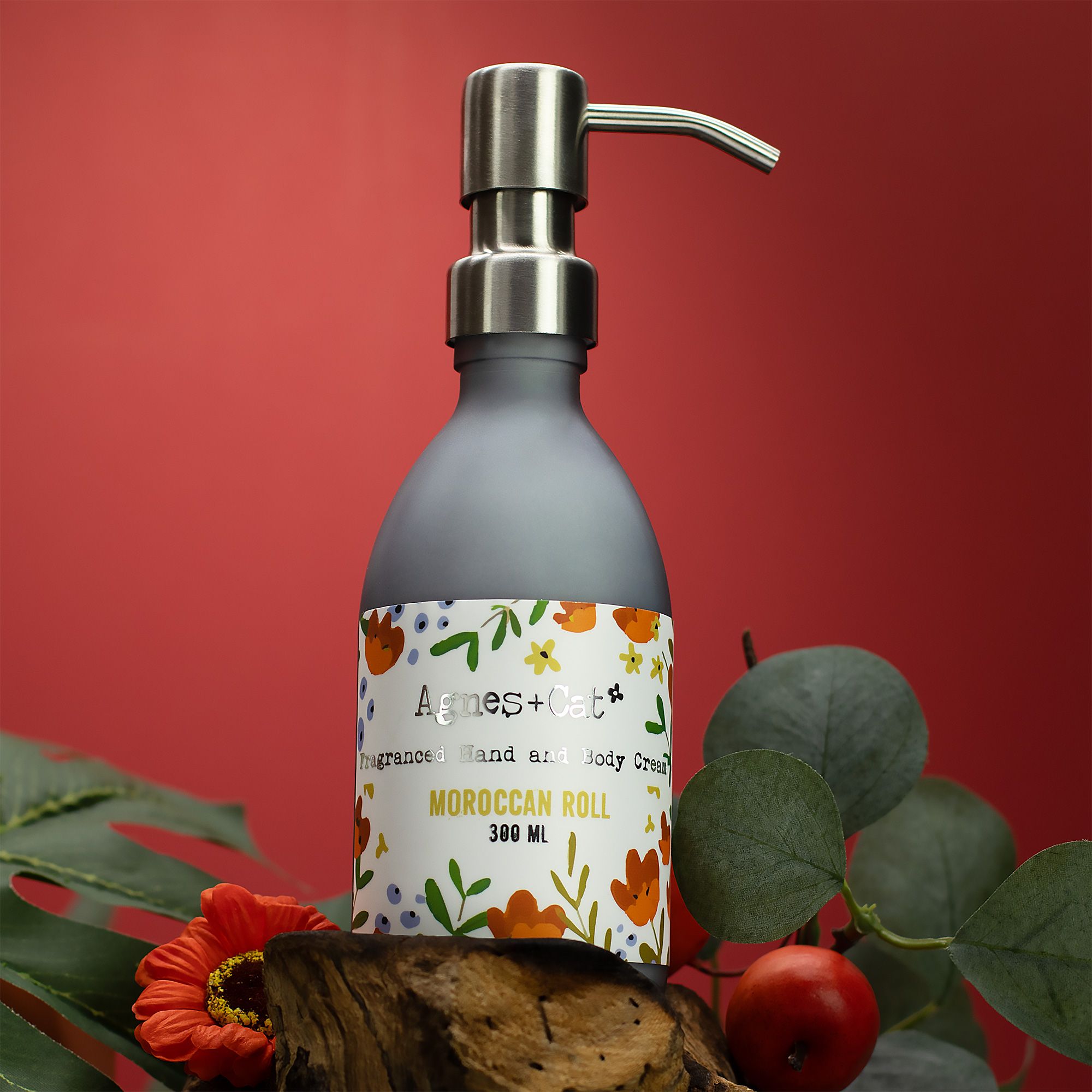 Moroccan Roll Hand & Body Cream - Cosy & Comforting Fragrance, Everyday Hydration, Made in Sheffield