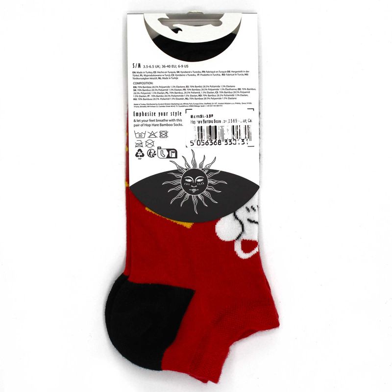 S/M Hop Hare Bamboo Socks Low (36-40) - Lucky Cat