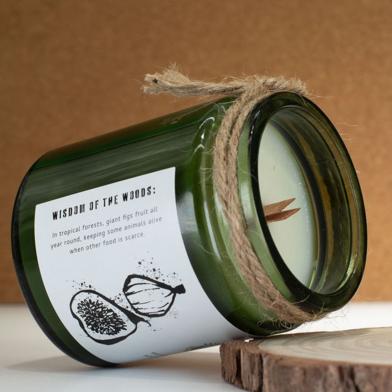 Woodwick Soy Candle - Crushed Fig & Casis