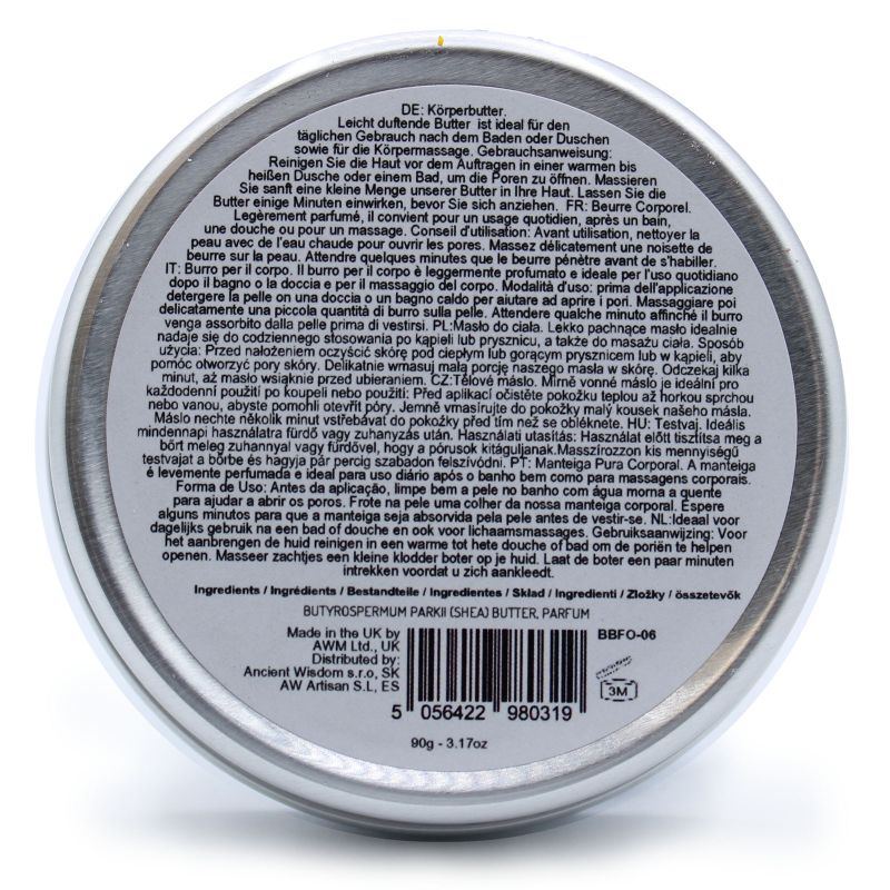 Beurre Corporel Parfumé au Karité 90g - Guimauve Moelleuse