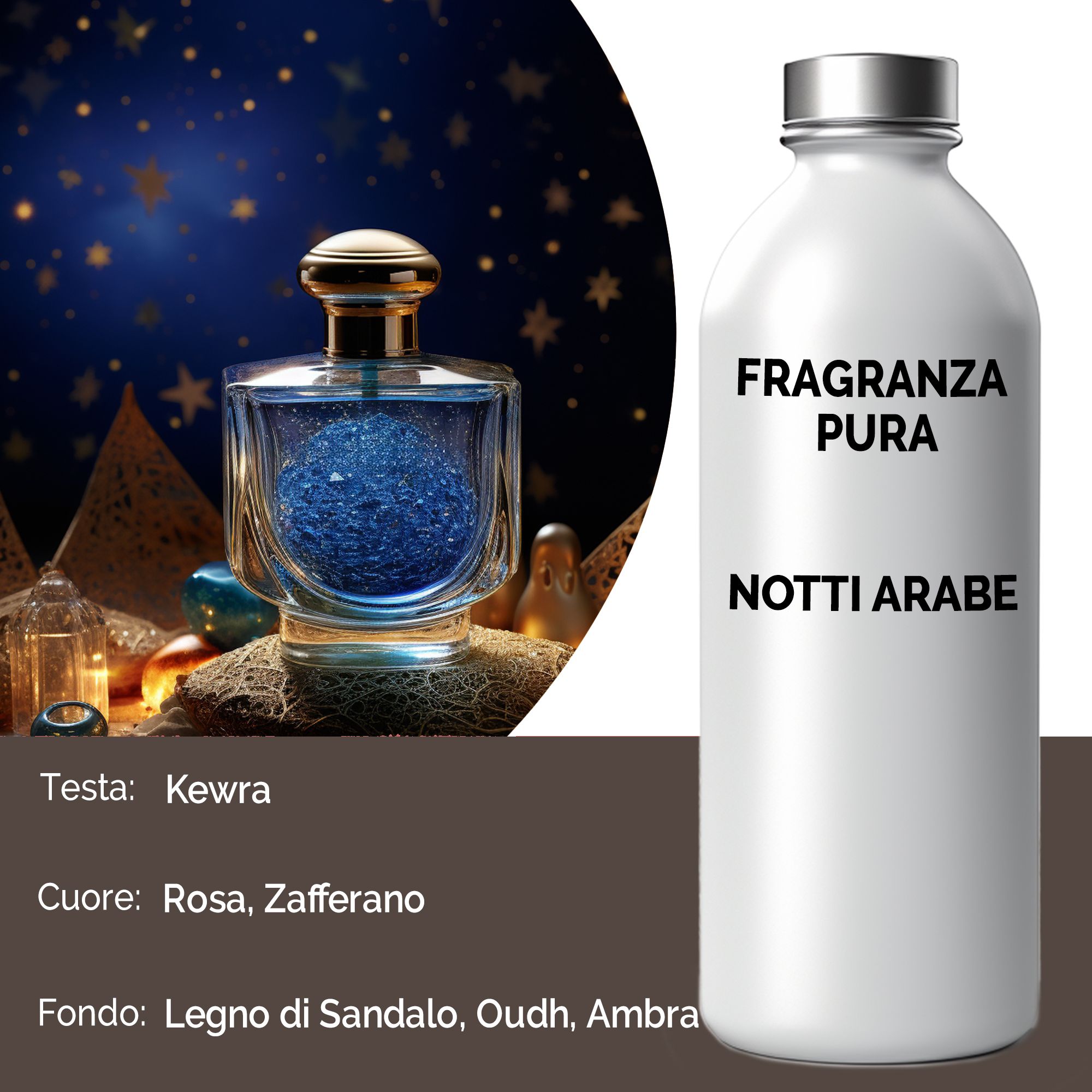 Fragranza Pura 500ml - Notti Arabe