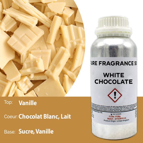 Huile de Parfum Pure Chocolat Blanc - 500ml