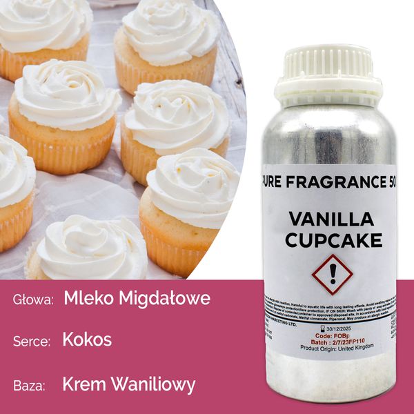 Olejek Zapachowy Czysty 500 ml - Waniliowa Babeczka