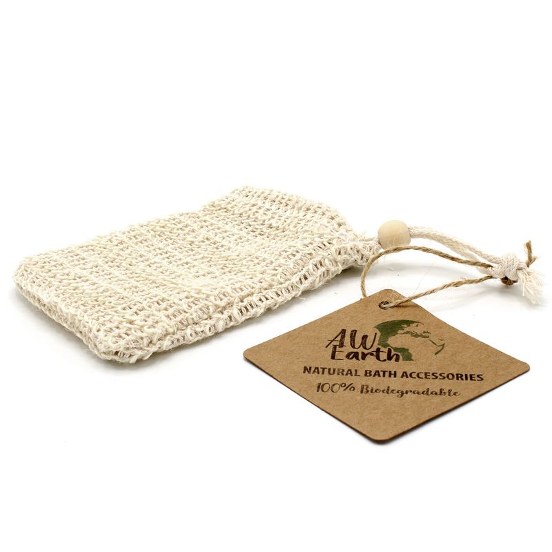 Bolsas de Sabão Natural - Juta Lavada