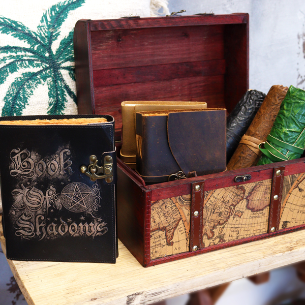 Läderbundna Anteckningsböcker