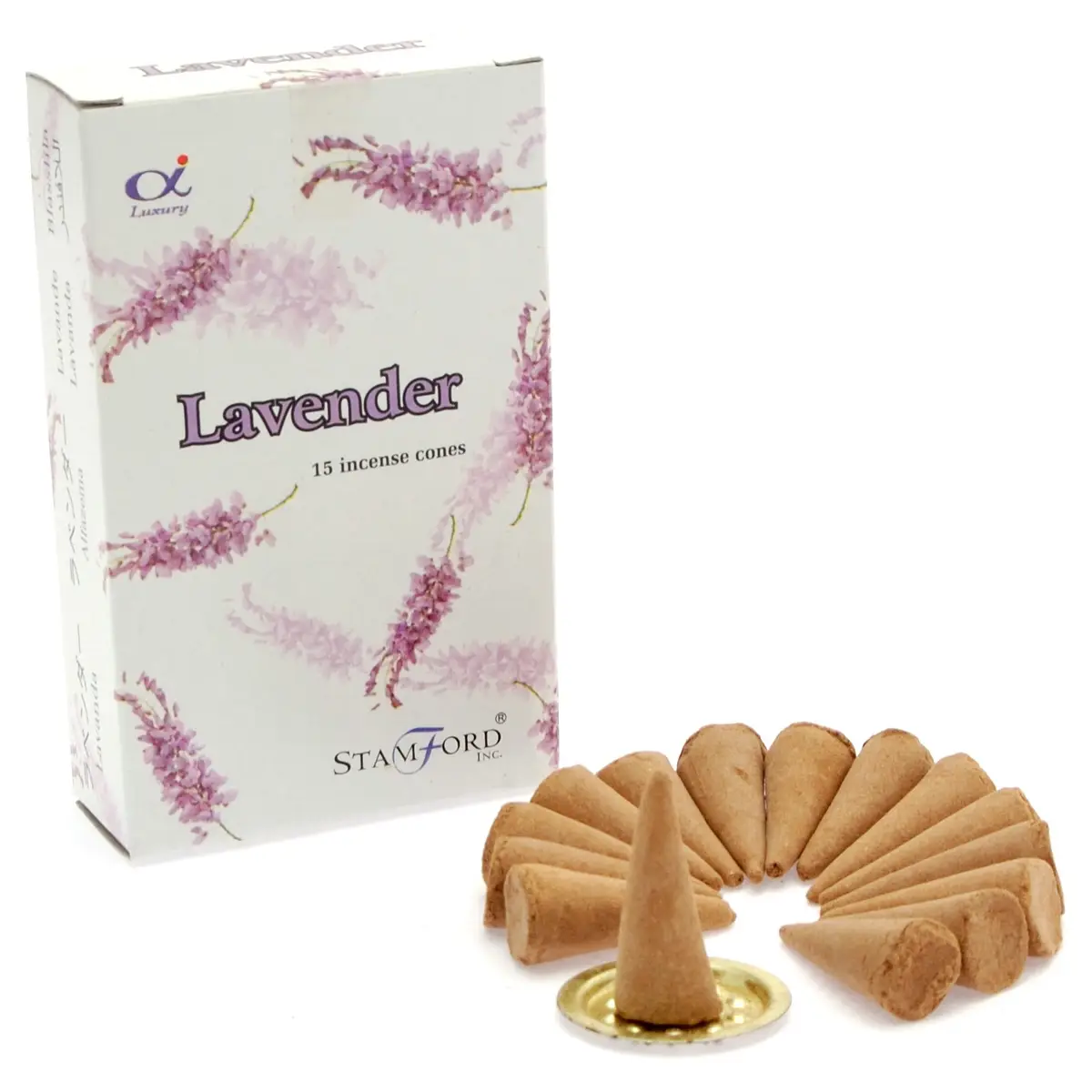 Lavender Incense Cones — Incense · GlowDuty apothecary