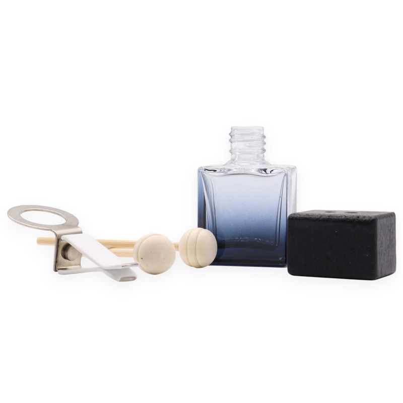 Svarta Diffusorflaskor till Bilen - till Ventilationsutblås – 8ml (3 olika designer x 4)