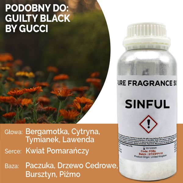 Olejek Zapachowy Czysty 500 ml - Grzeszny