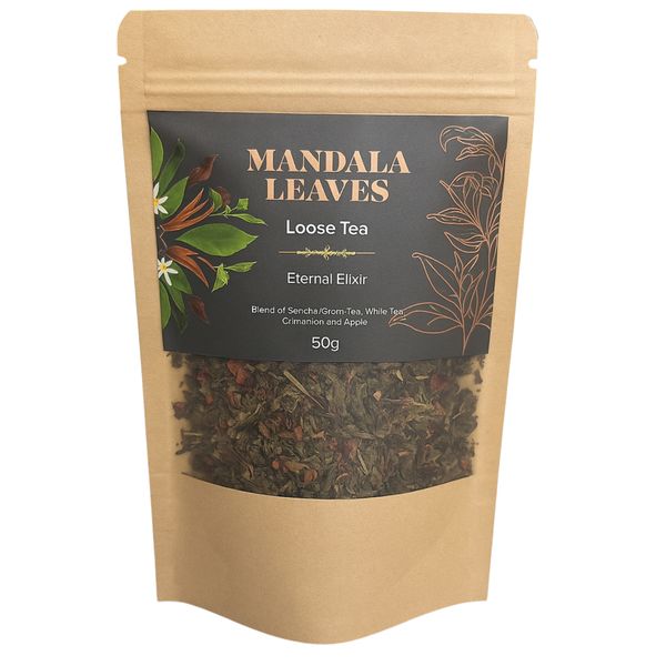 Chá Branco Mandala Leaves Eterna Juventude 50g