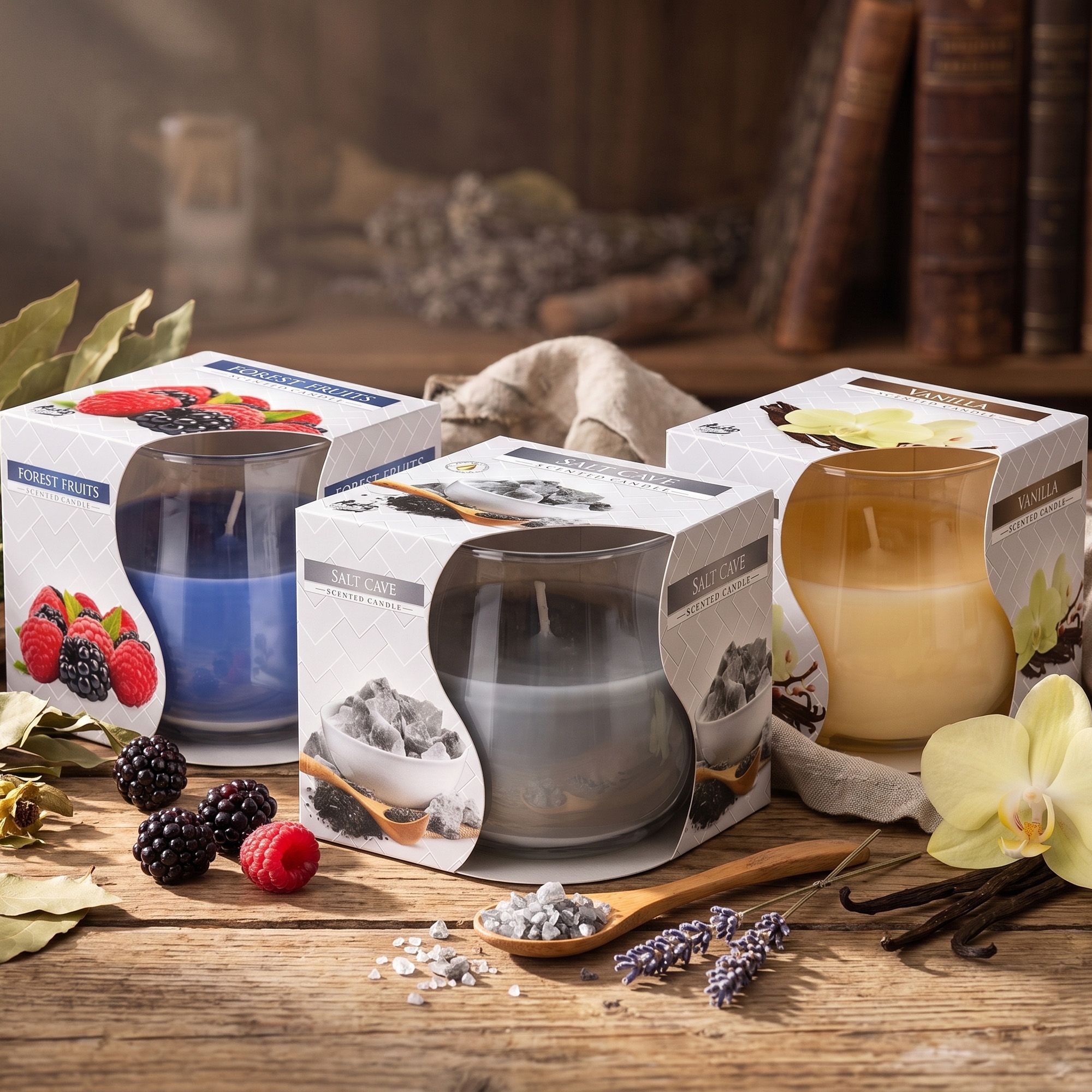 Scented Glass Jar Candle