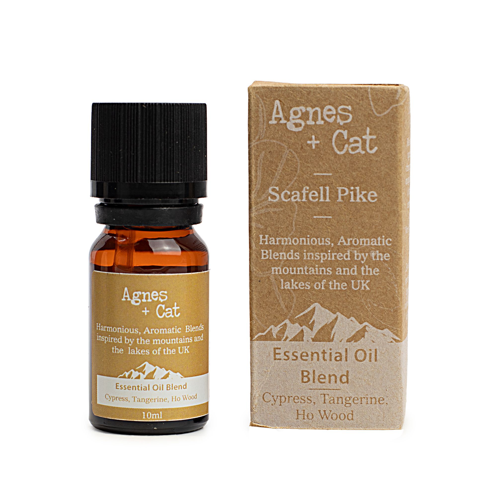 Mezcla de Aceites Esenciales - Scafell Pike - Ciprés, Mandarina y Madera de Ho