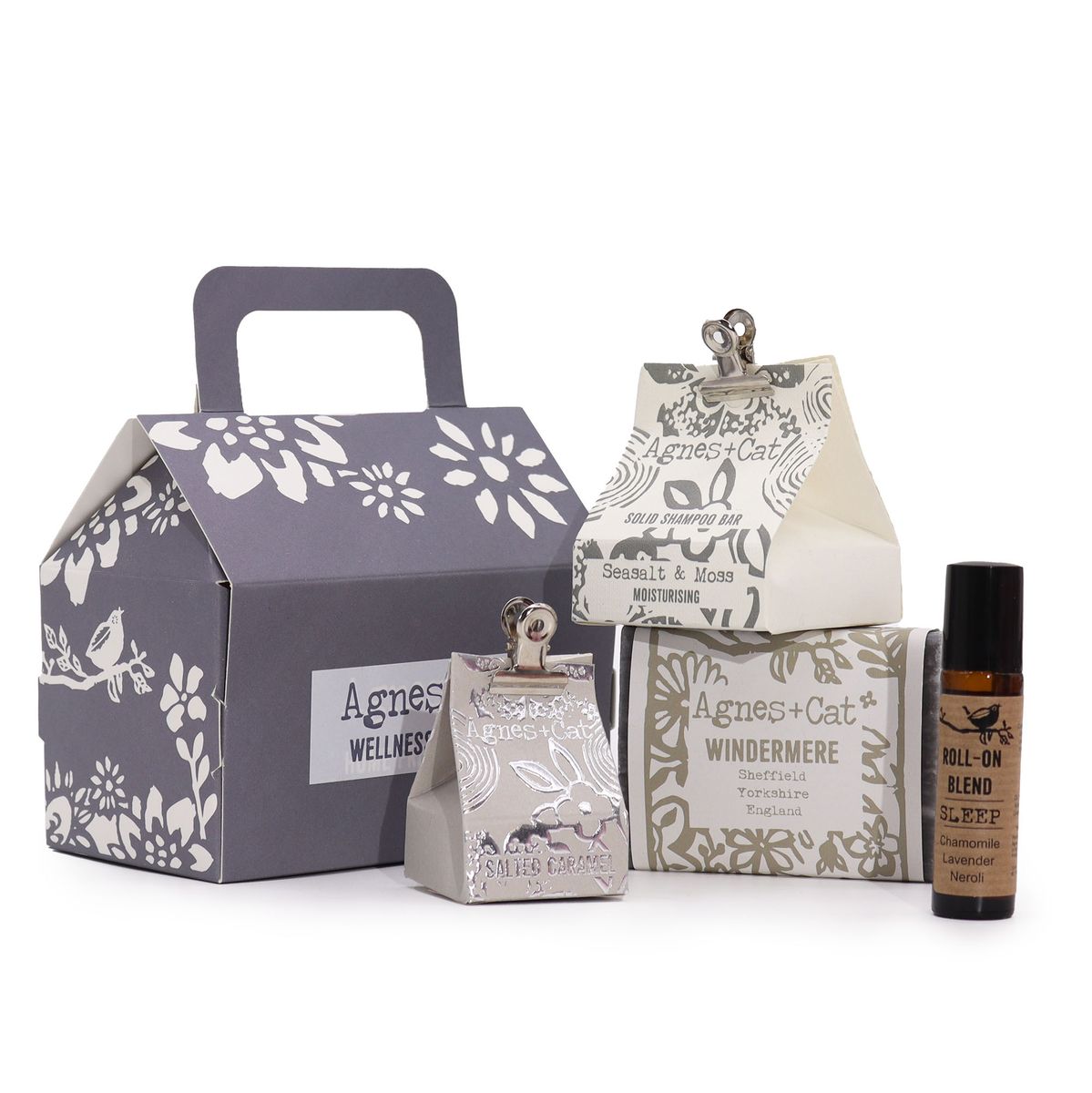 Conjunto de presente de bem-estar da Agnes & Cat - Lake Breeze