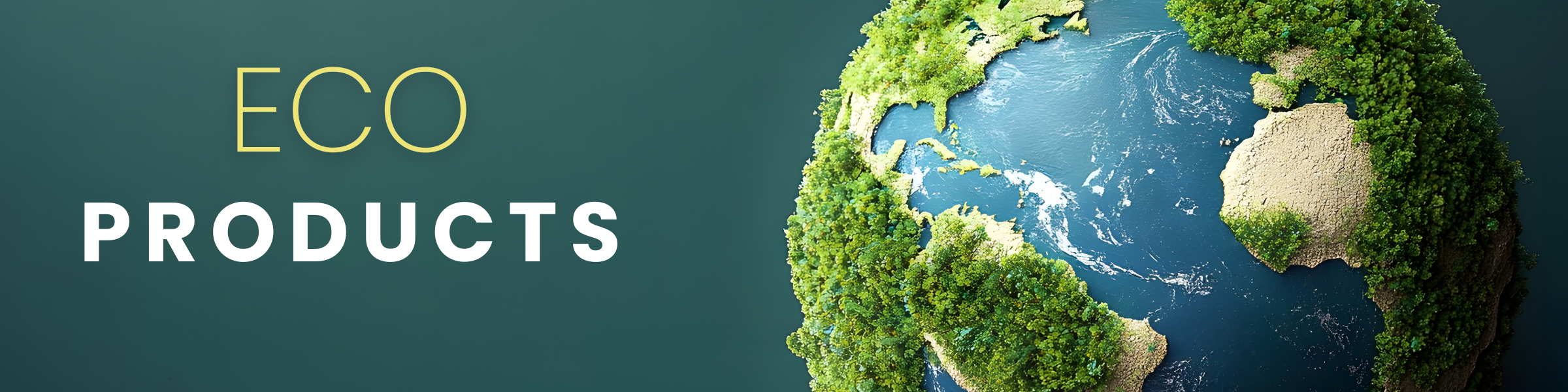 Blue and Green Modern Earth Day Facebook Post (2400 x 660 px) (1200 x 300 px) (2400 x 600 px)