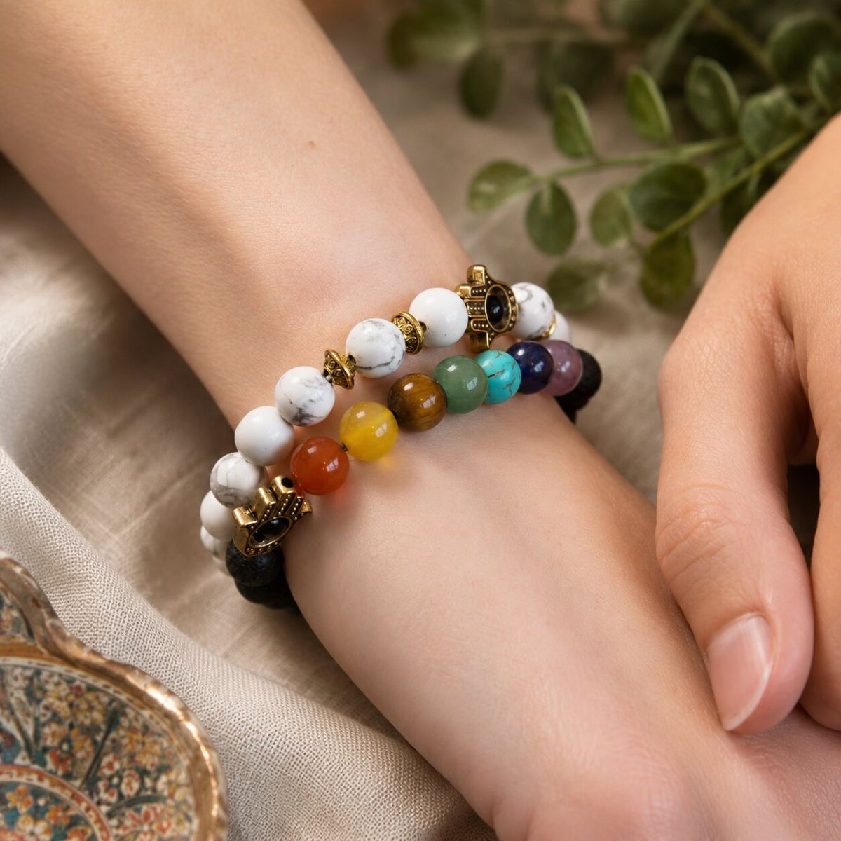 Boho Bling narukvice i ogrlice od dragog kamenja