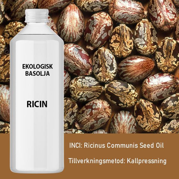 Ekologisk Ricinolja 1 Liter