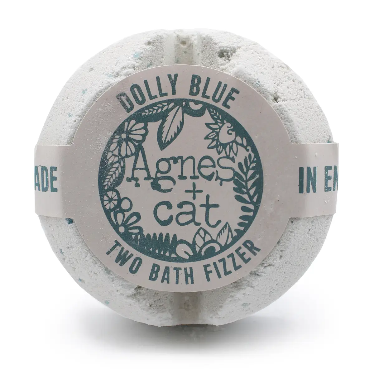 Agnes + Cat Bath Fizzer - Dolly Blue — Bath · GlowDuty apothecary