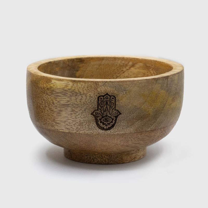 Малка Ритуална Купа - Поставка за Ароматни Конуси и Пръчици - 11x5,5см