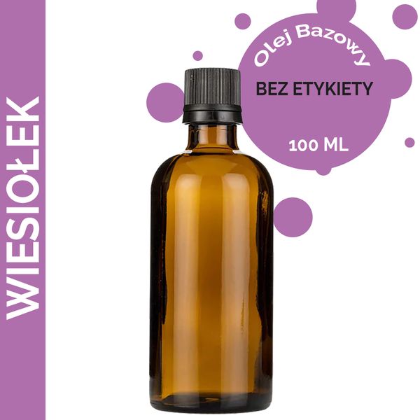 Olej Bazowy z Wiesiołka 100ml - BEZ ETYKIETY