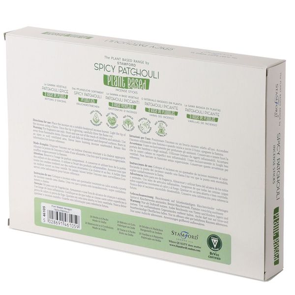 Plant Based Incense Sticks - Spicy Patchouli