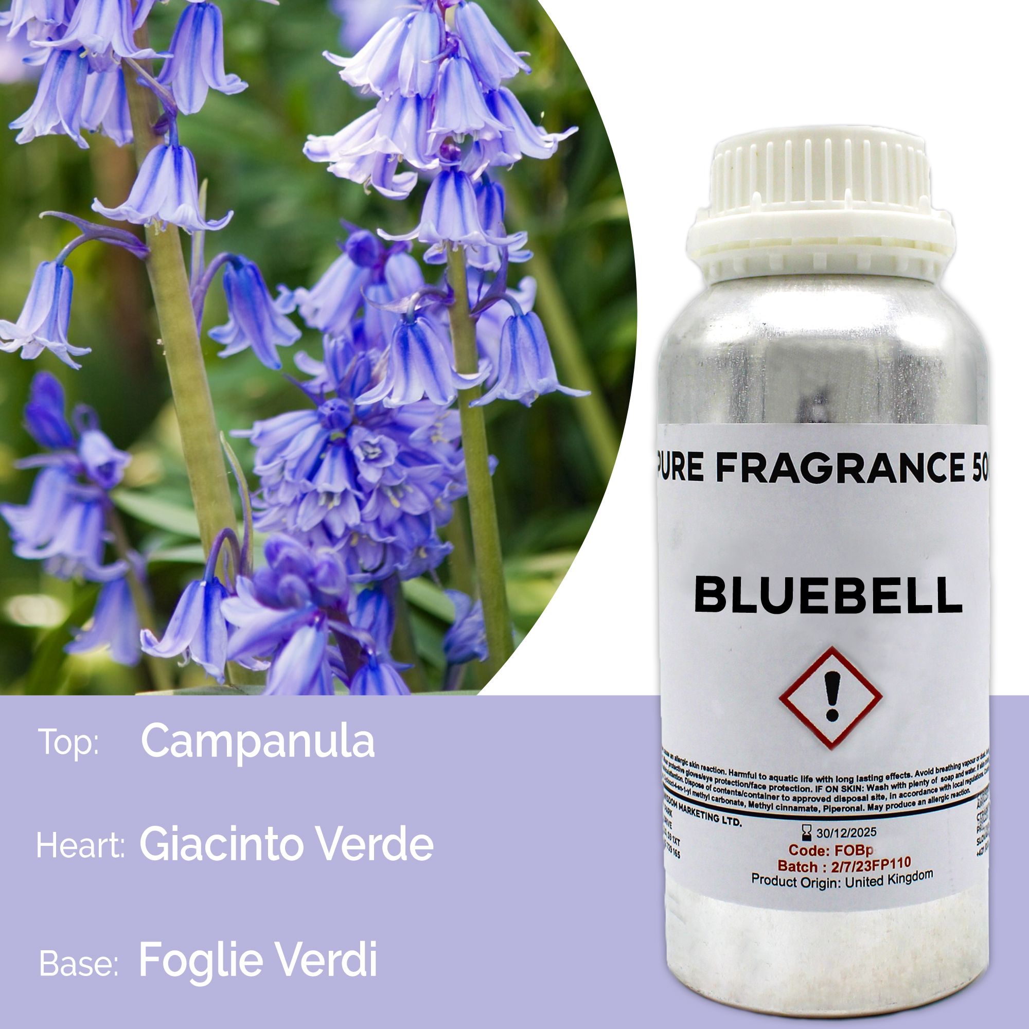 Fragranza Pura 500g - Campanula