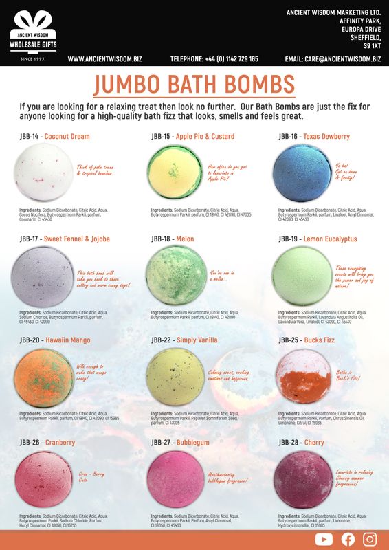 Jumbo Bath Bombs Starter & Stand