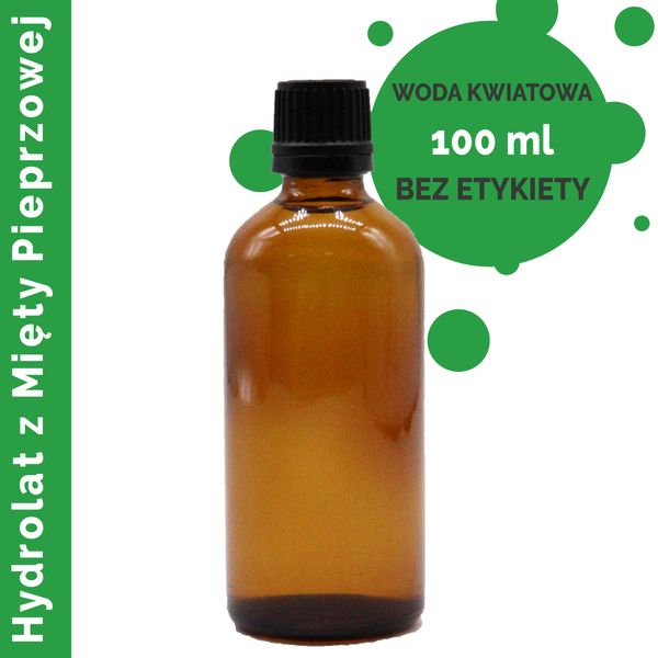 Hydrolat z Mięty Pieprzowej 100 ml - BEZ ETYKIETY