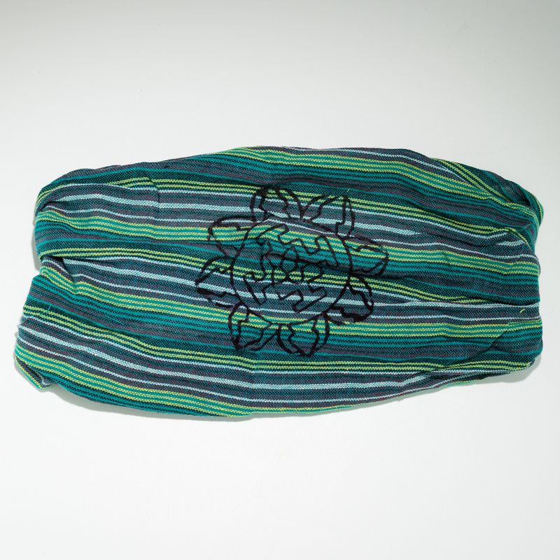 Nomad Sari - Hippy Headband - Blockprint Assorted Designs - (56x25cm) Free size