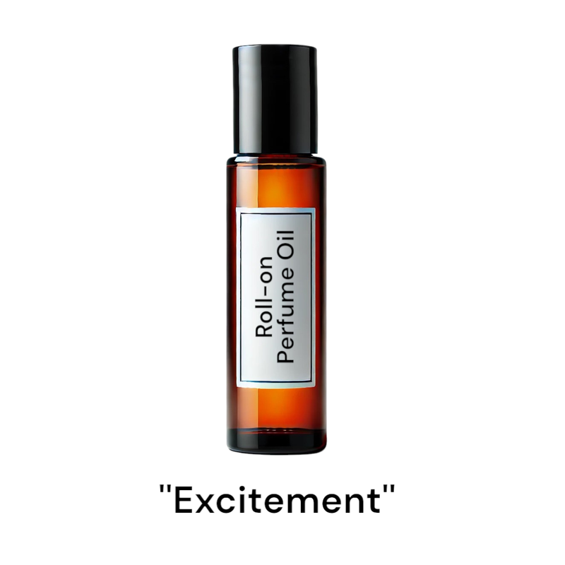 Roll-on d'Huile de Parfum 10ml - Excitement - Marque Blanche