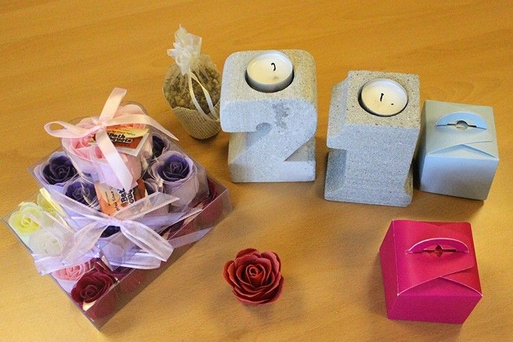 Stone Birthday Numbers