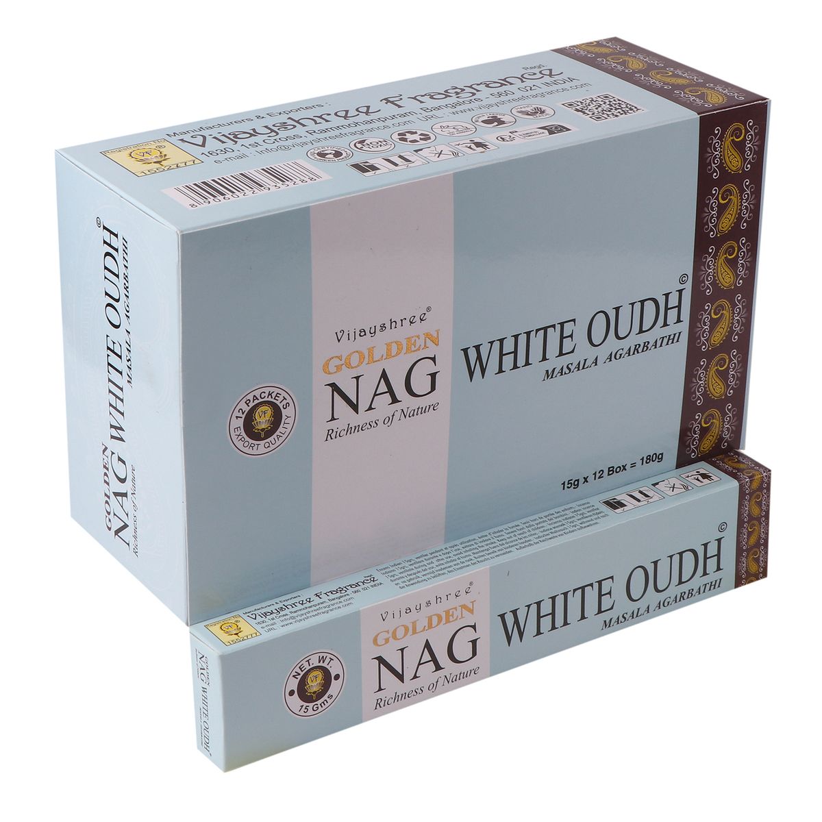 15 g de Dourado Nag - Oudh branco