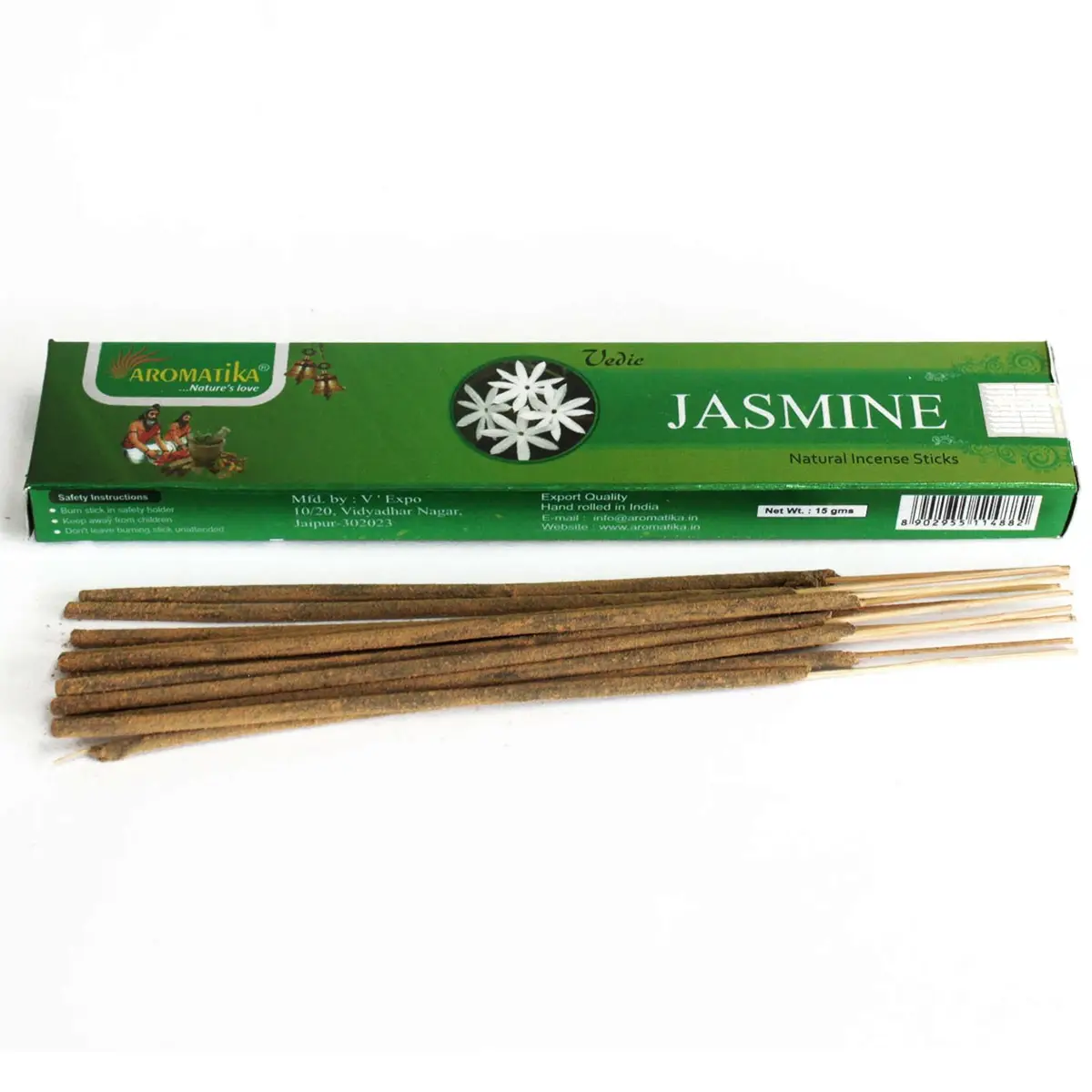 Vedic Incense Sticks - Jasmine — Incense · GlowDuty apothecary