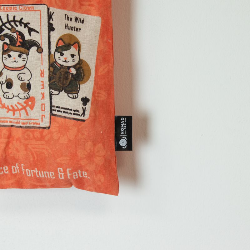 Iconic Mini Gift Tote Bag - Maneki Neko (4 assorted designs) - (24x18cm) - Natural 4oz
