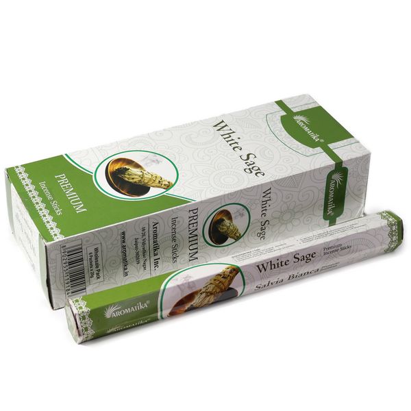 Encens sans charbon Aromatika – Sauge Blanche