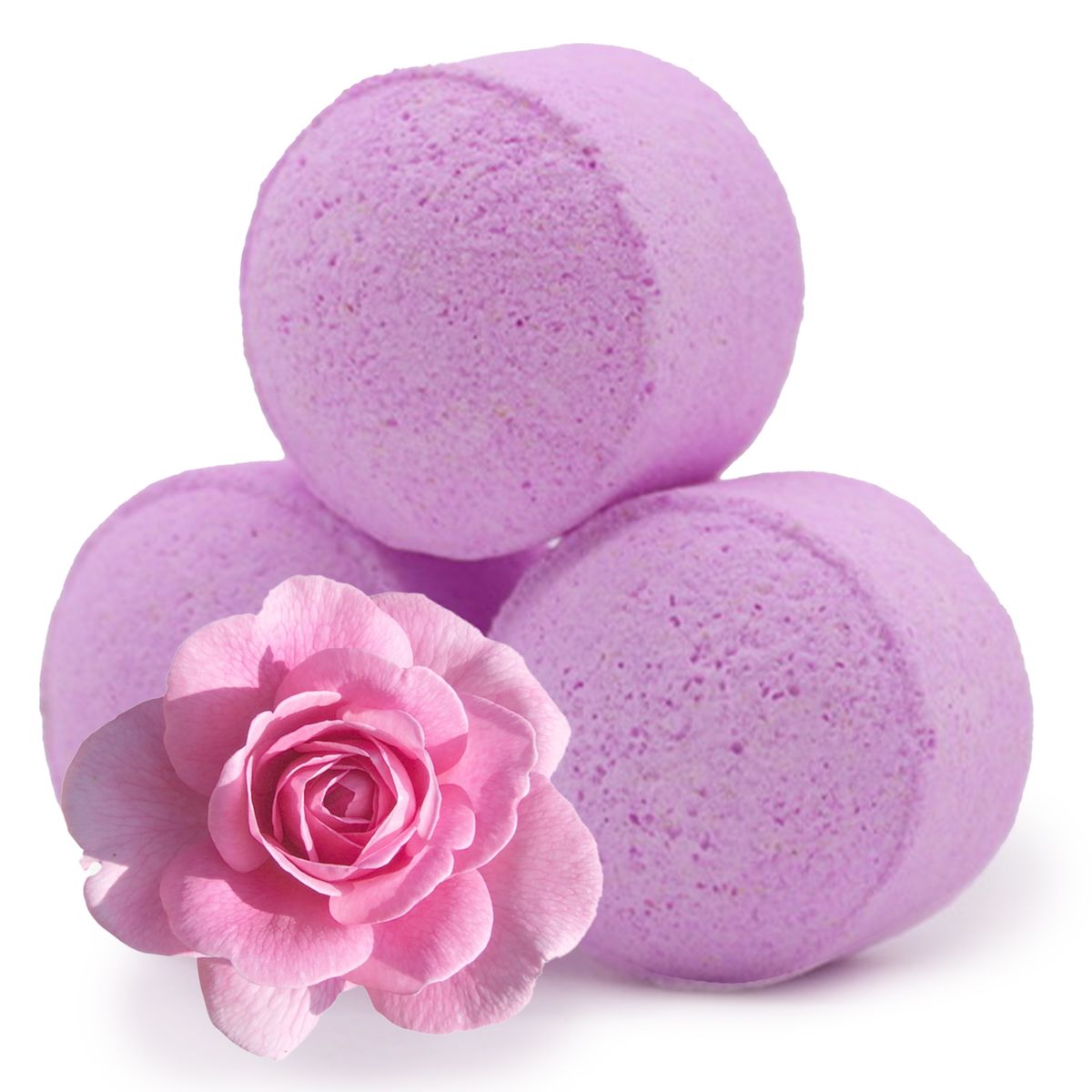 Caixa de 1,3 kg de Mini Bombas Relaxantes - Rosa Charlotte