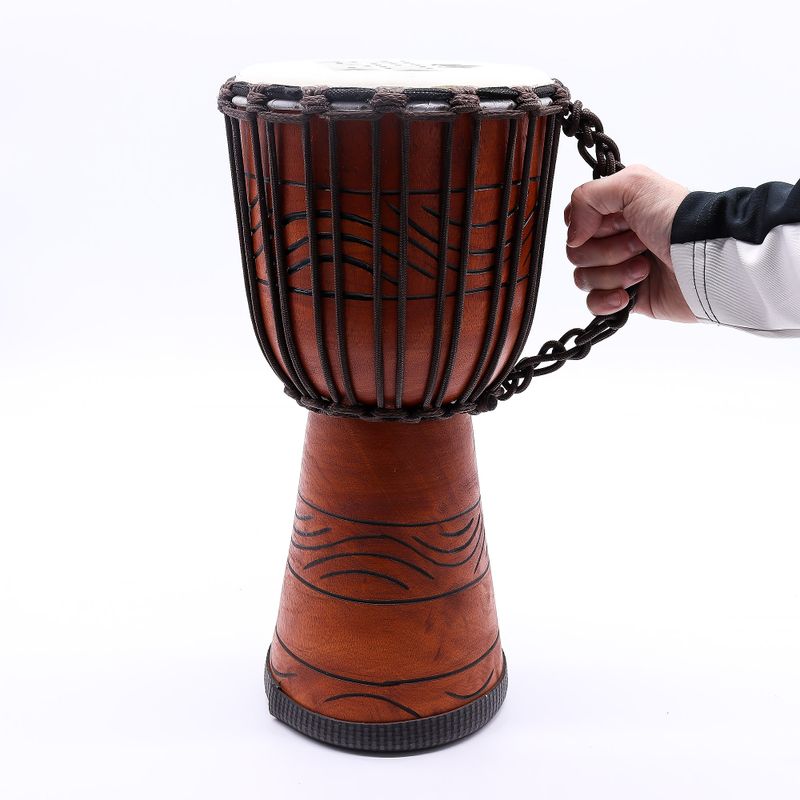 Medium Pro Djembe Drum - Freedom Rhythm (high) - 40cm (18cm Diameter)