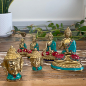Brass Buddha Figures