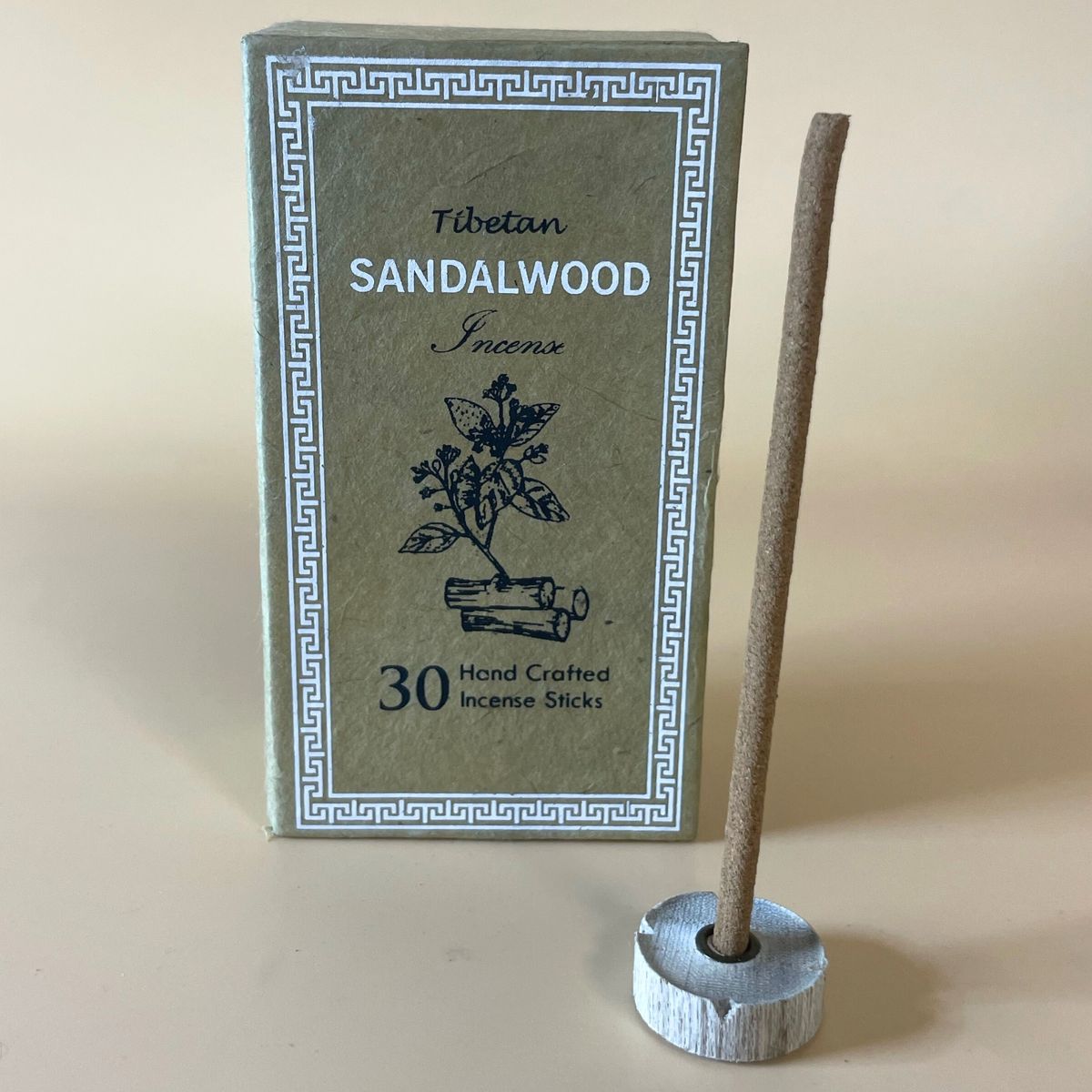 Conjunto de oferta de incenso Himalayan Sugandhit Dhoop - Sândalo
