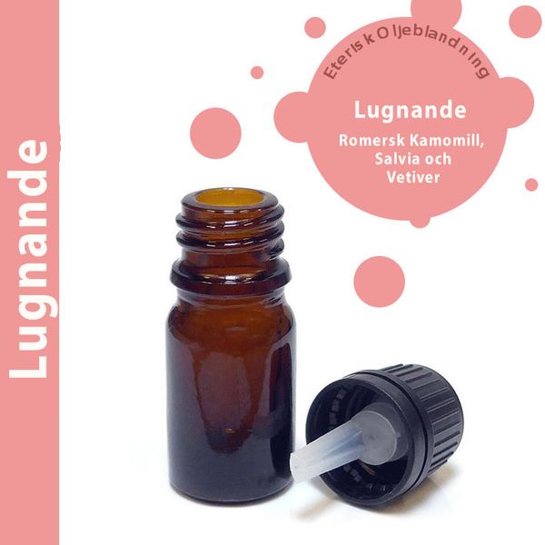 Lugnande Eterisk Oljeblandning 10ml - Utan Etikett
