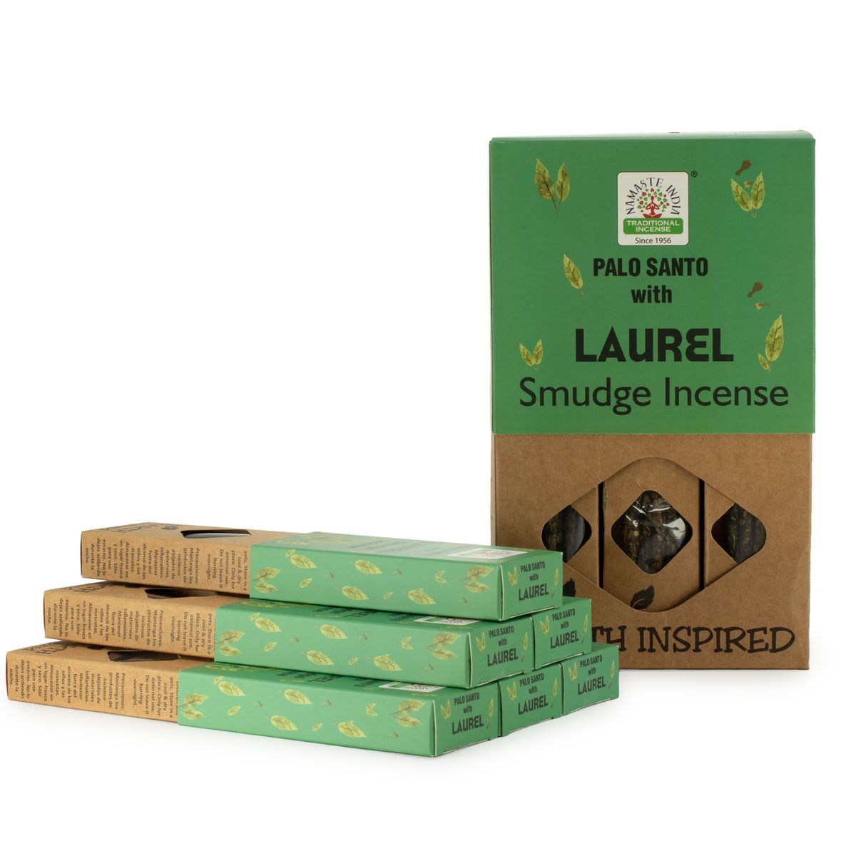 Incenso de sahumerio inspirado na Terra - louro