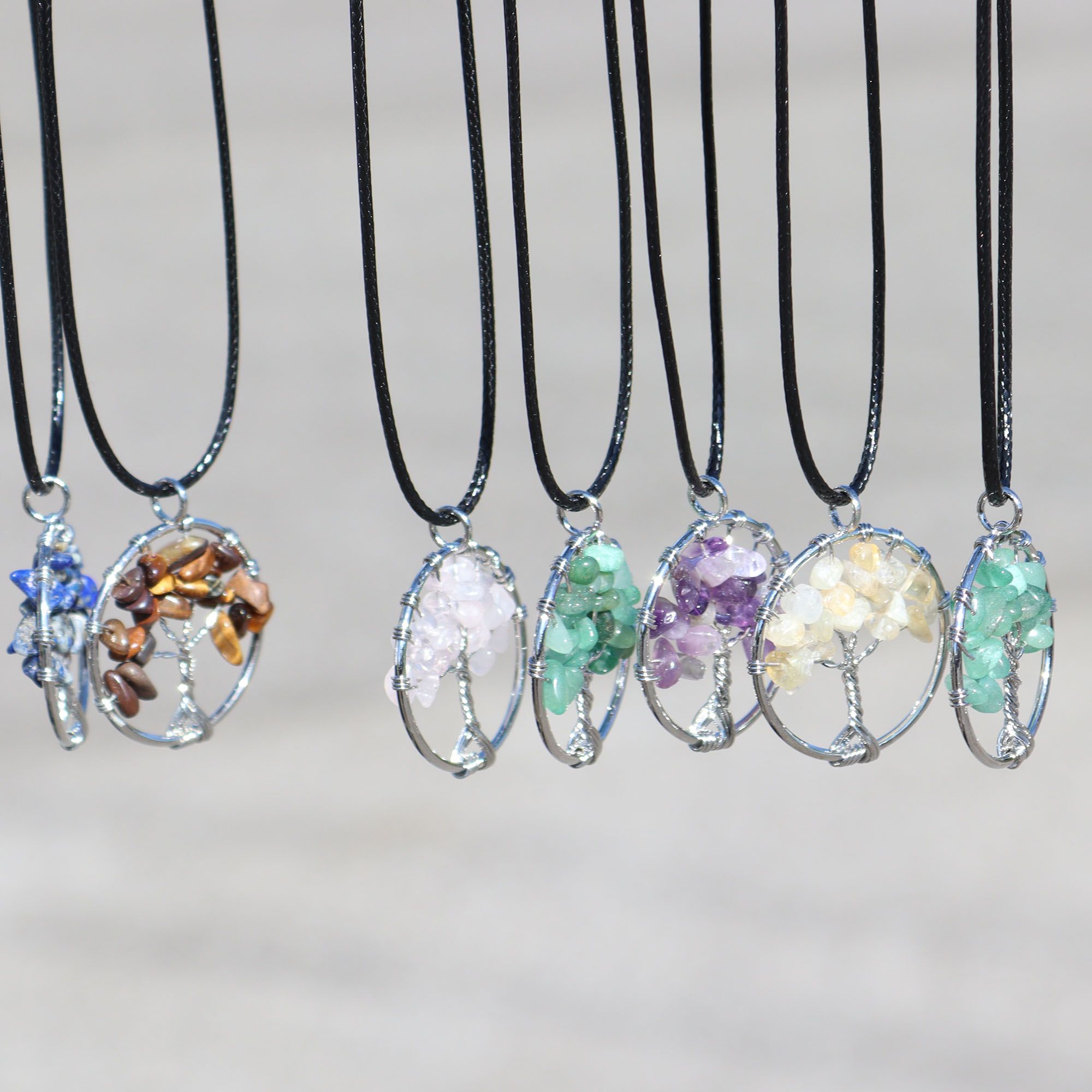 Gemstone pendant necklace Starter
