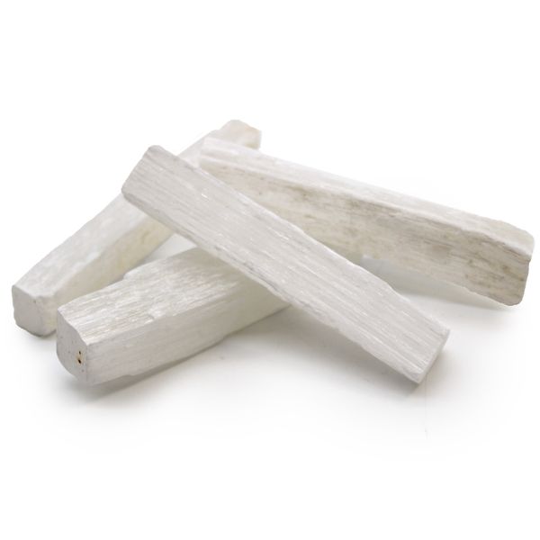 Selenite Stick Raw Crystal - Natural Stone 7-10cm