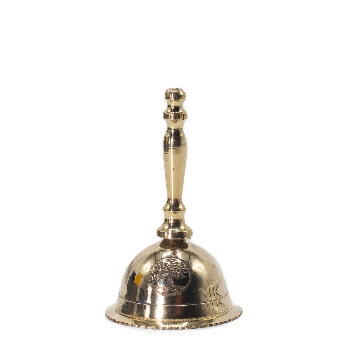 Pequeno sino de latão para altar - Árvore da Vida