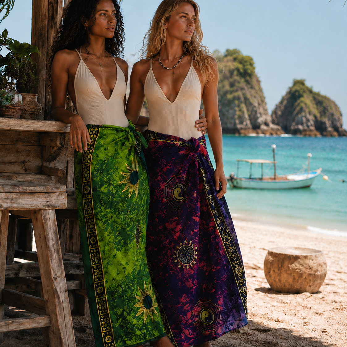 Sarongs celtiques de Bali
