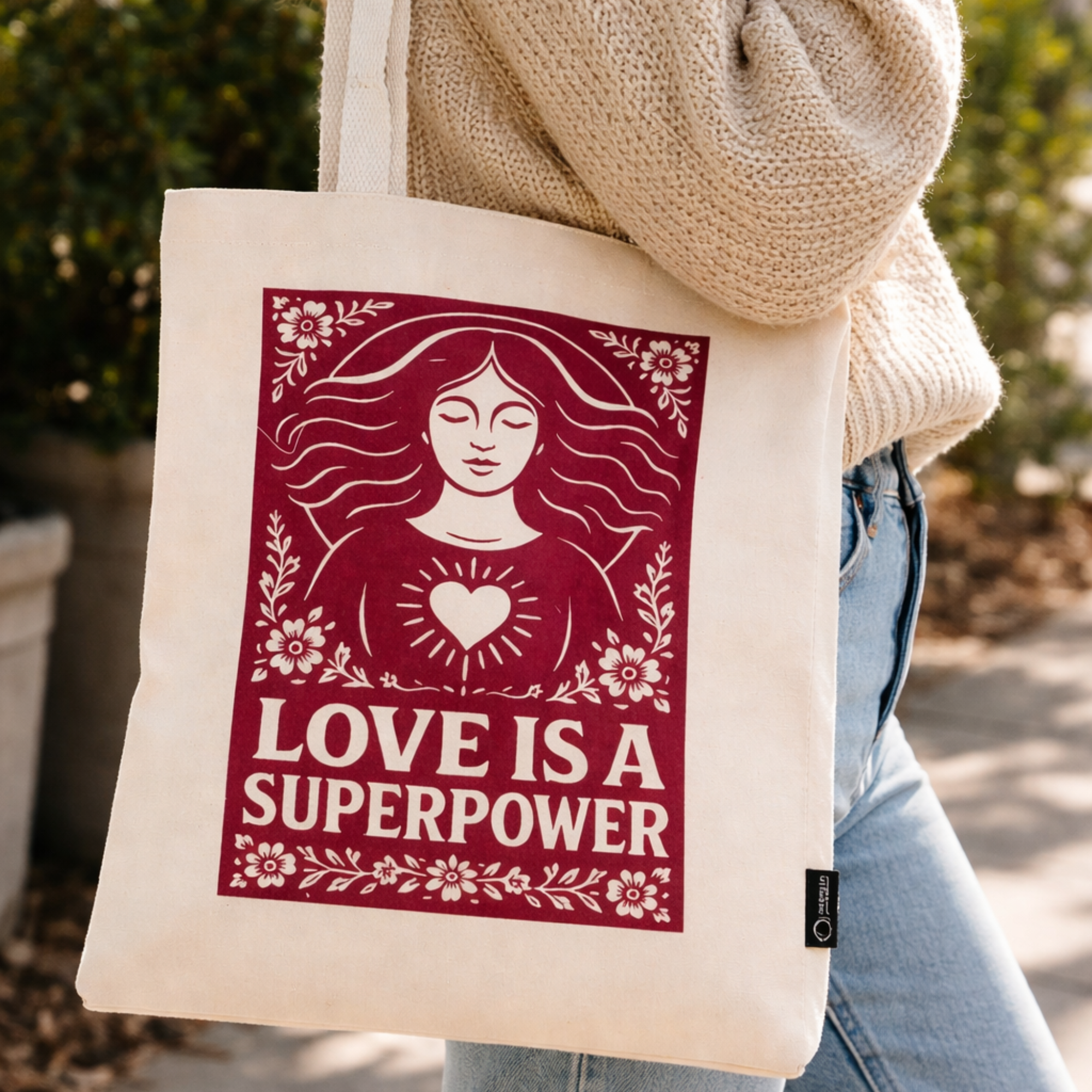Sac Tote Bag Iconic 100% Coton