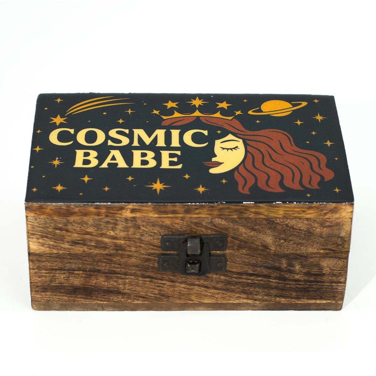 Caixa esmaltada média - Cosmic Babe